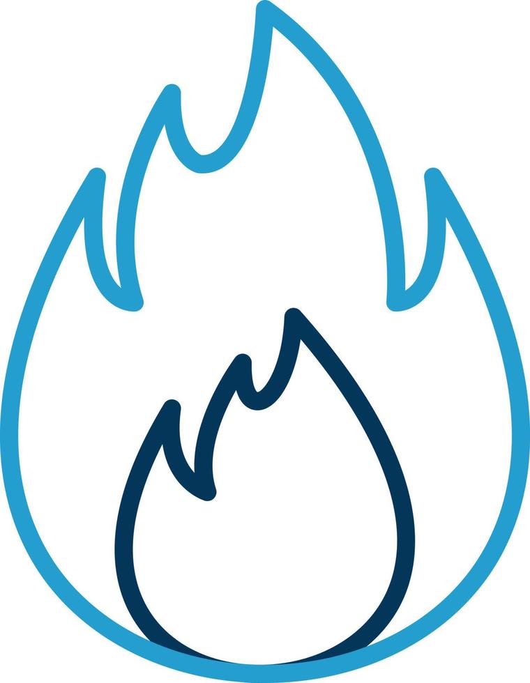 diseño de icono de vector de fuego