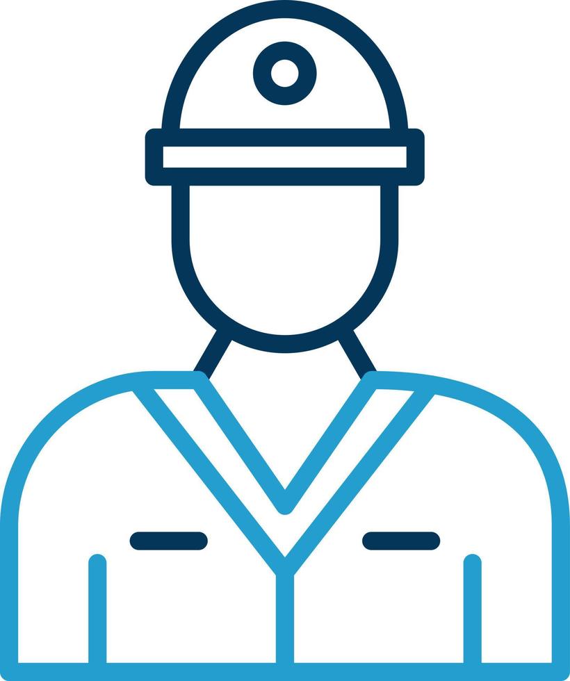 Fireman Vector Icon Design