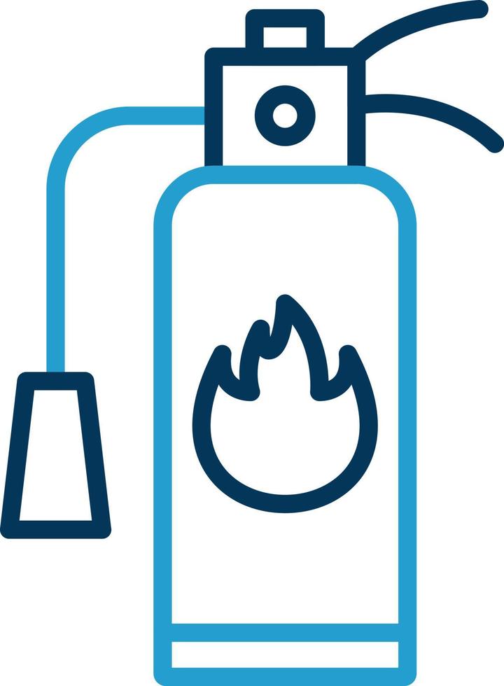 Fire Extinguisher Vector Icon Design