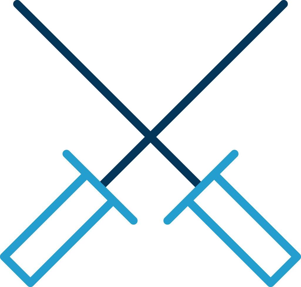 Fencing Vector Icon Design