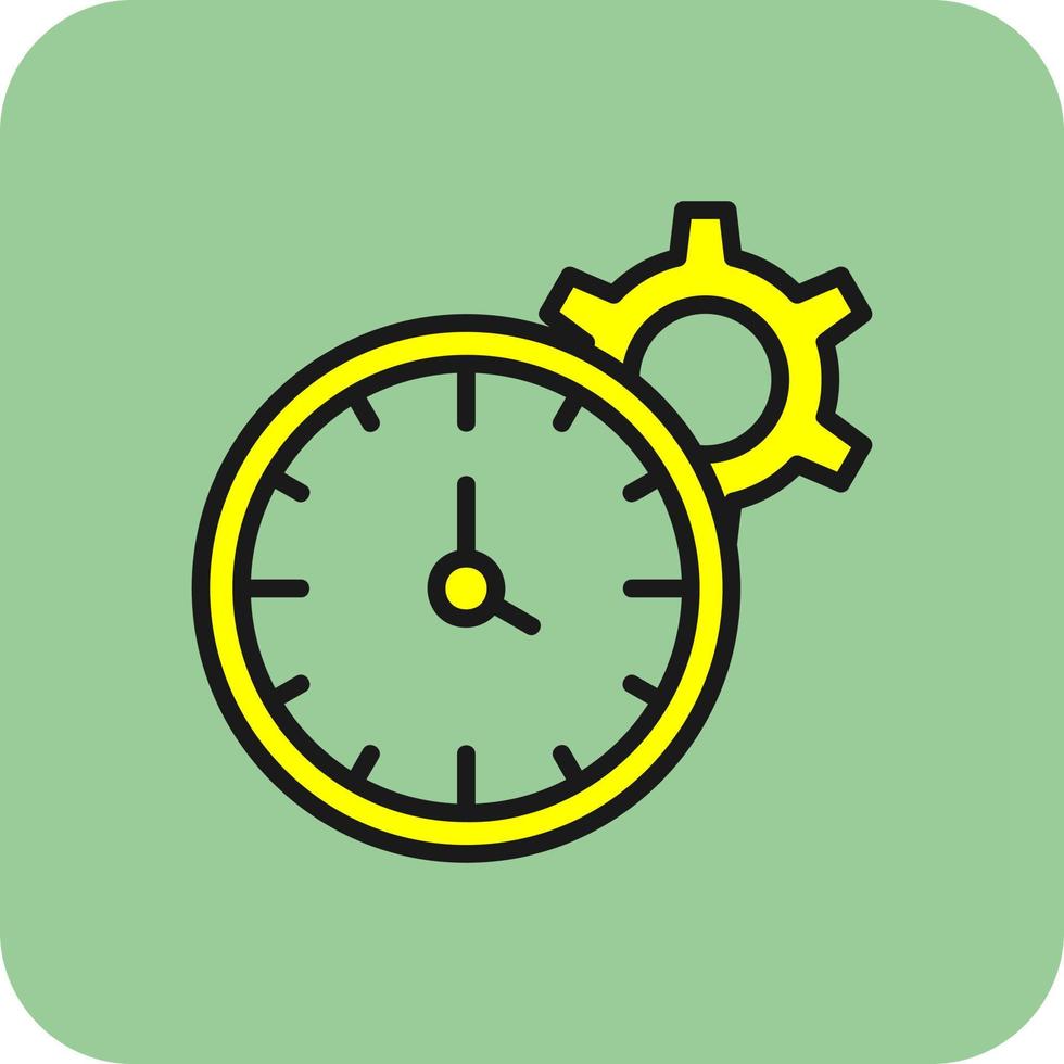 Time Management Vector Icon Design