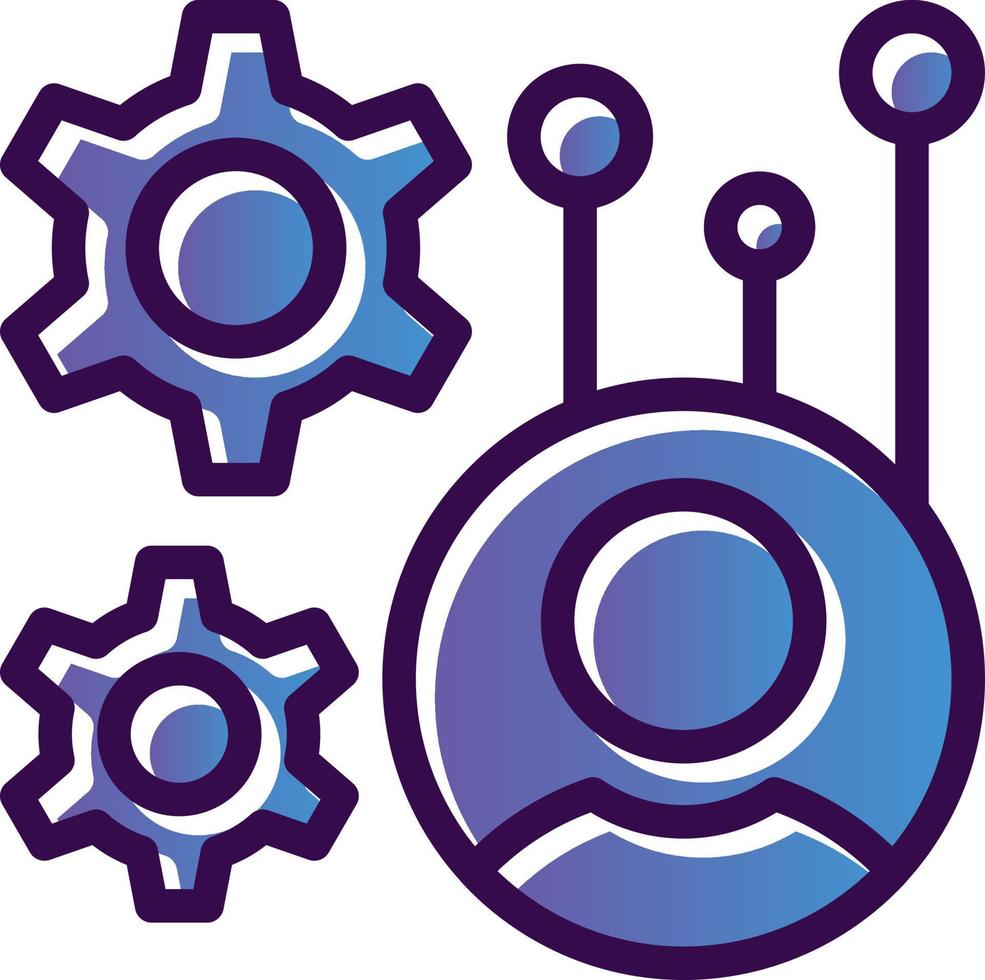 Delegation Of Work Vector Icon Design