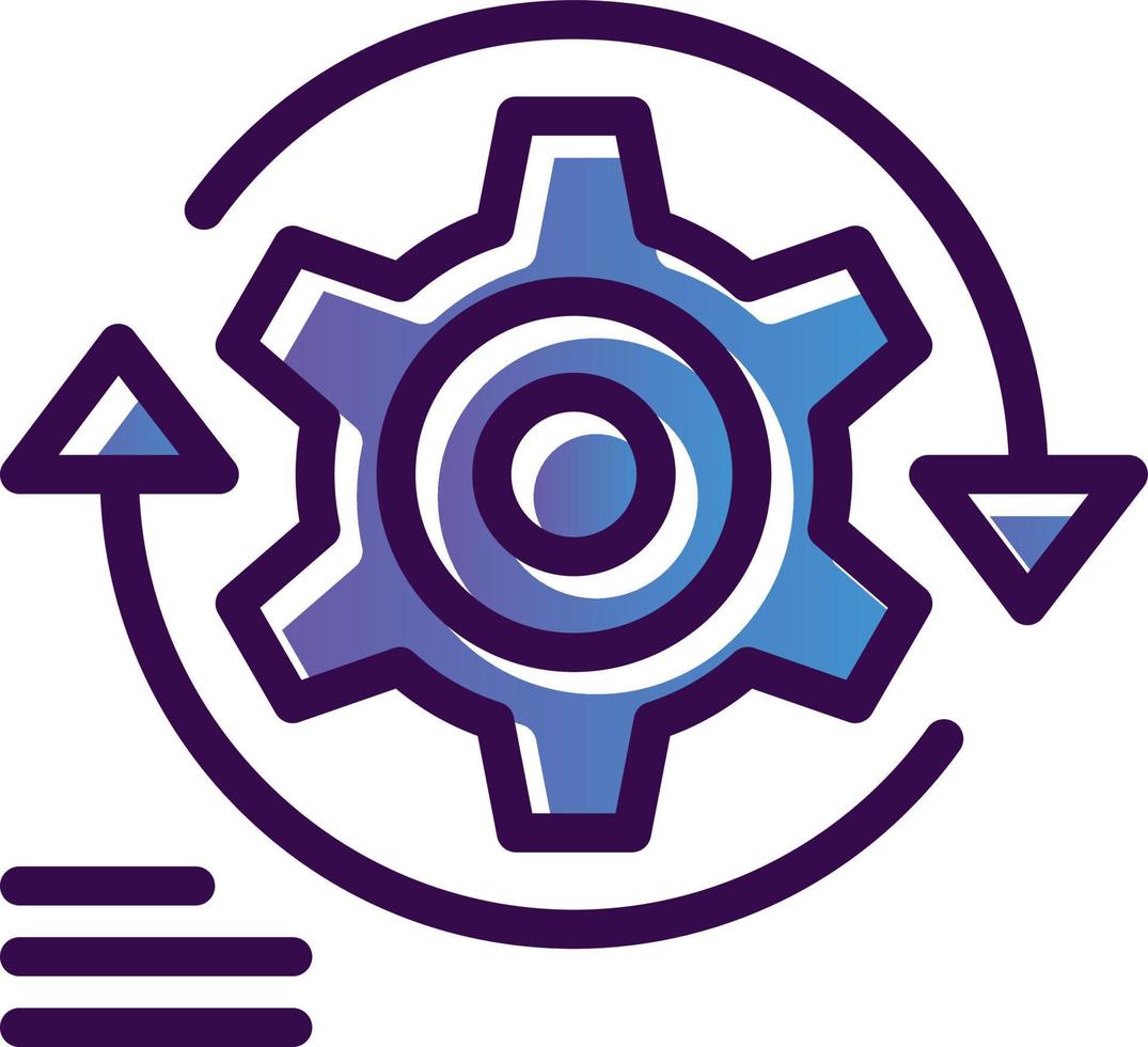 Agility Vector Icon Design