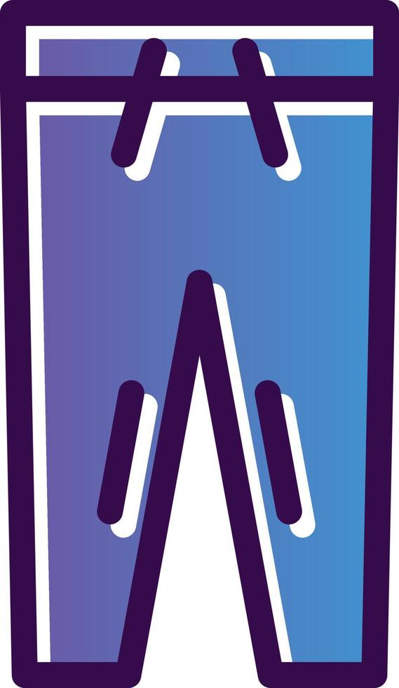 Trousers Vector Icon Design