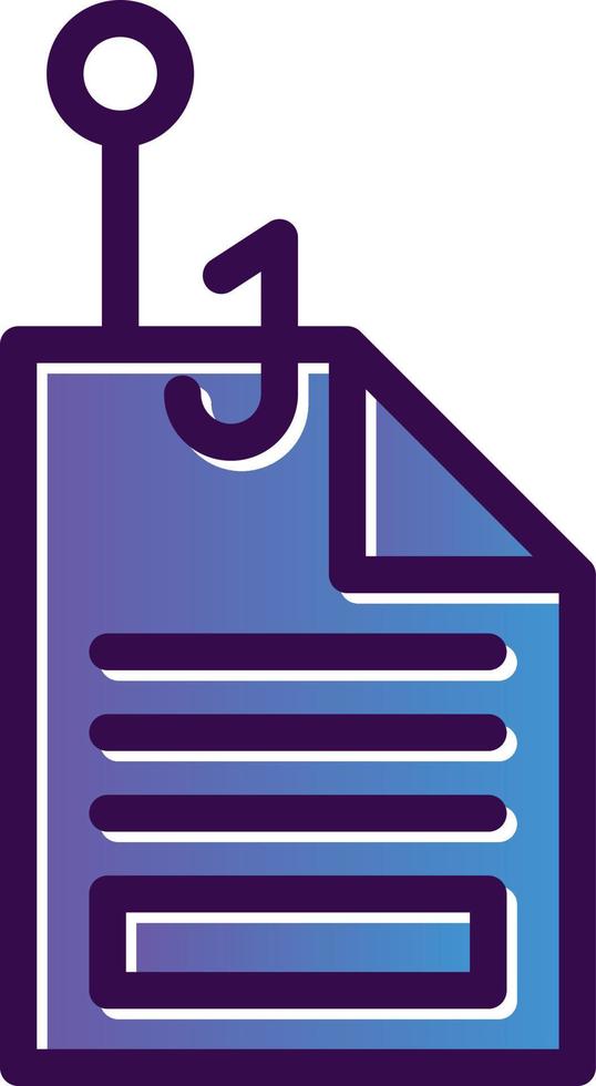 Stealing Documents Vector Icon Design