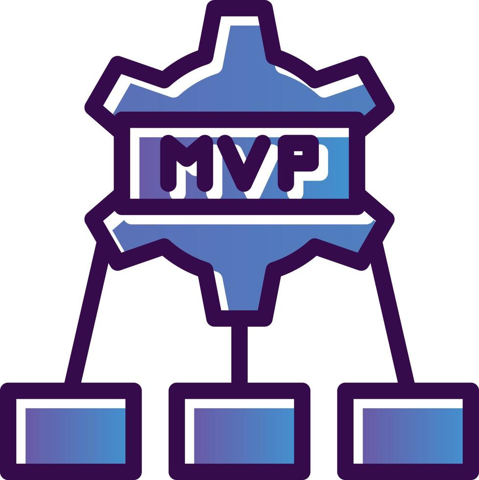 Mvp Vector Icon Design