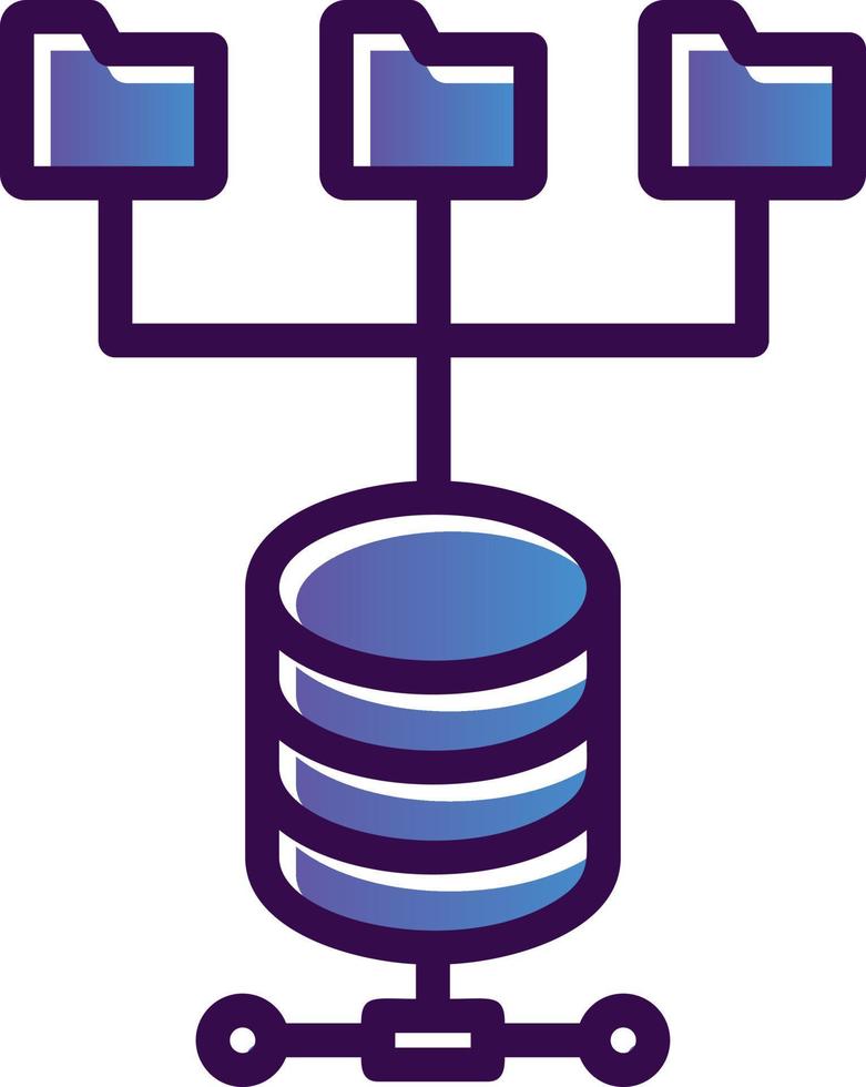 Data Source Vector Icon Design