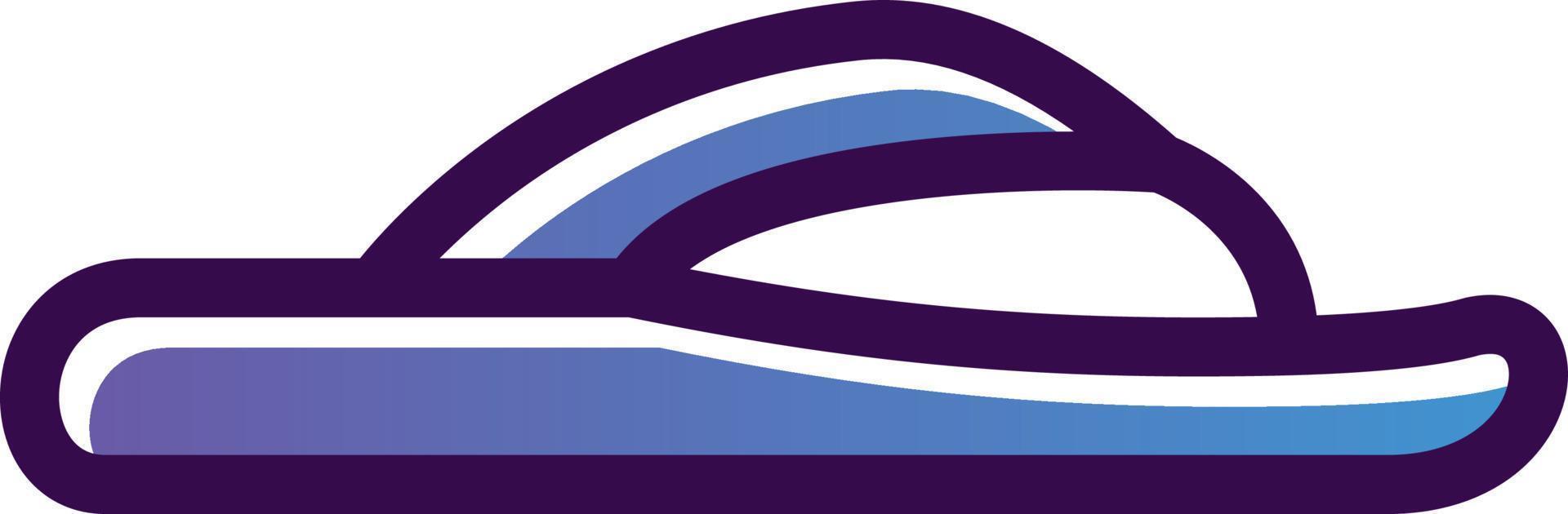 Sandal Vector Icon Design