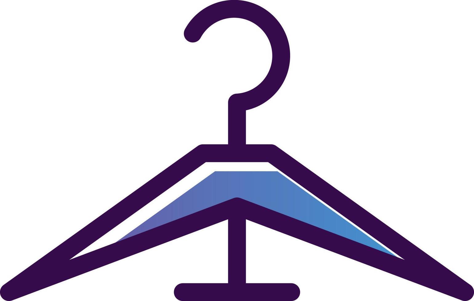Clothes Hanger Vector Icon Design