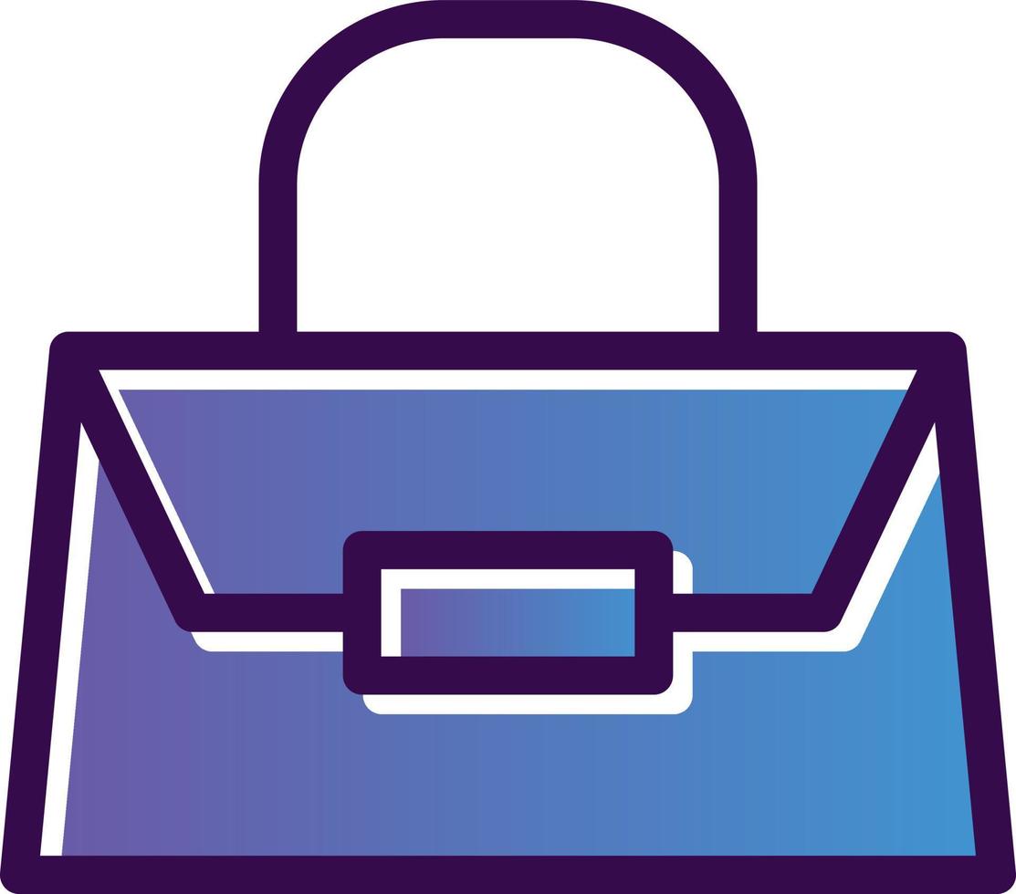 Handbag Vector Icon Design