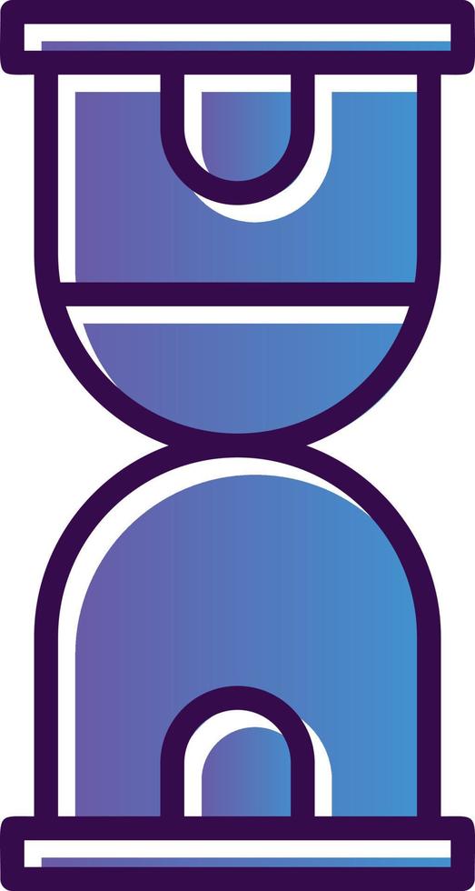 Hourglass Vector Icon Design