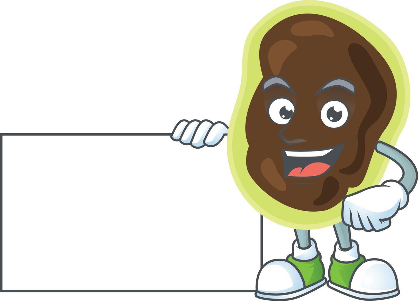 Cartoon character of firmicutes vector