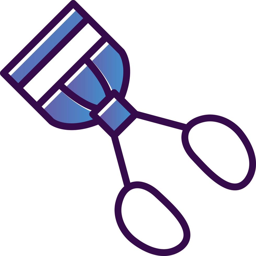 Eyelash Curler Vector Icon Design