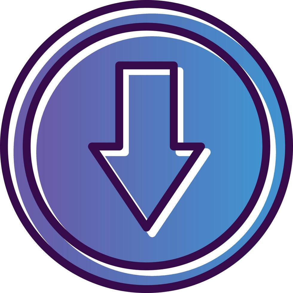 Low Priority Vector Icon Design