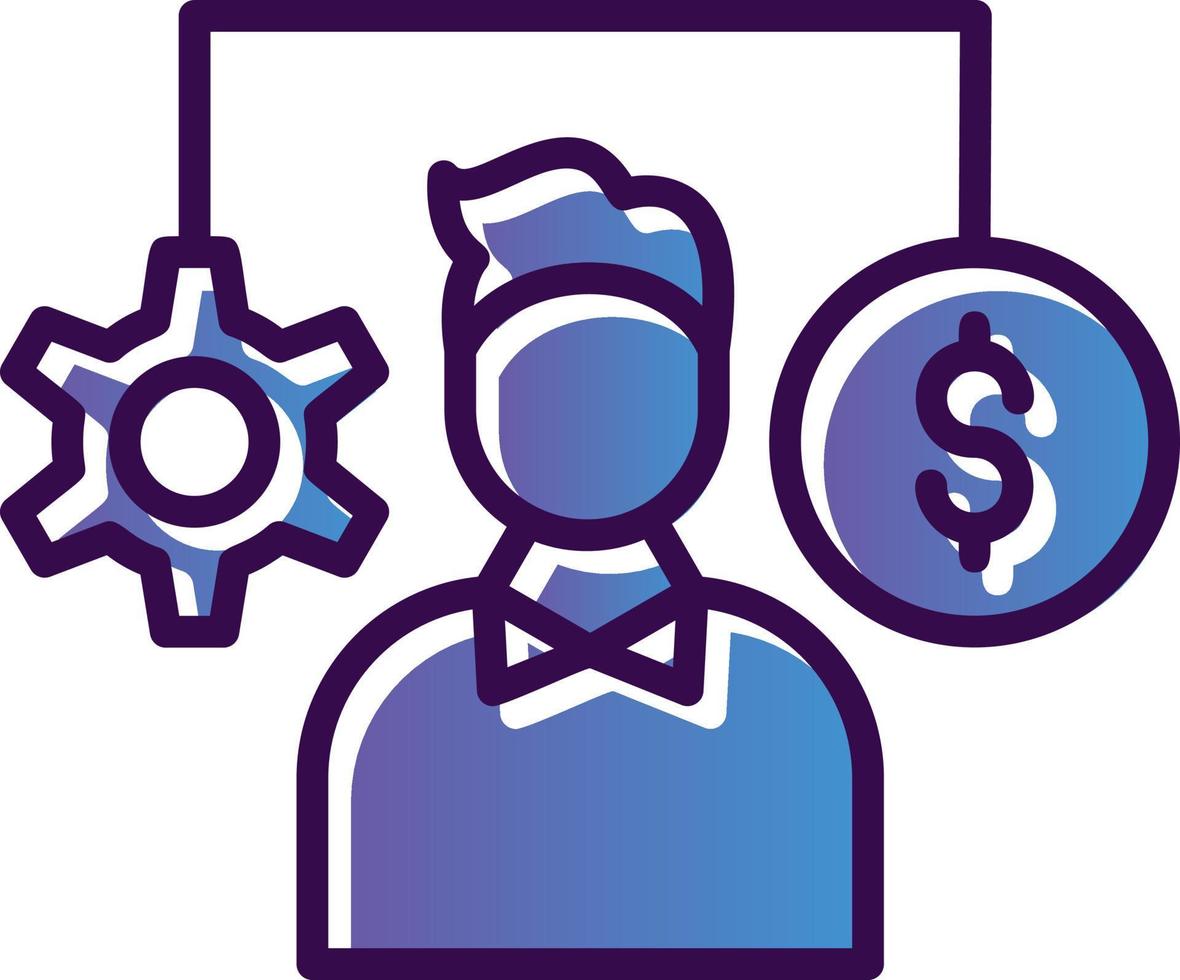 Balance Work Vector Icon Design