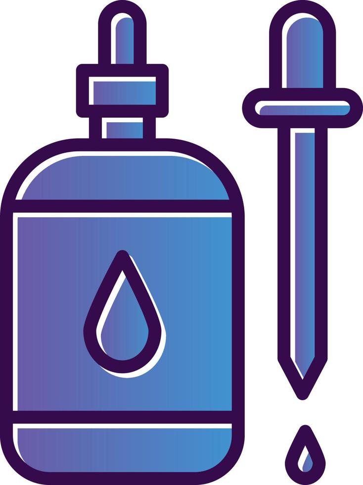 Essential Oil Vector Icon Design