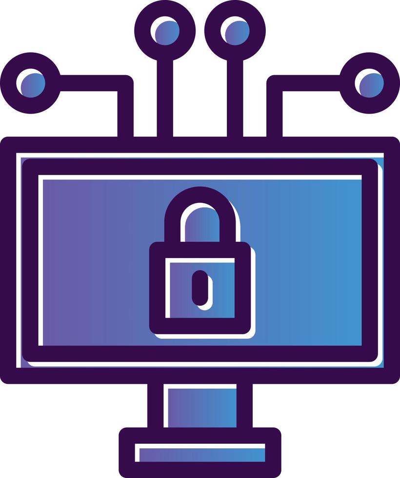 Encryption Vector Icon Design