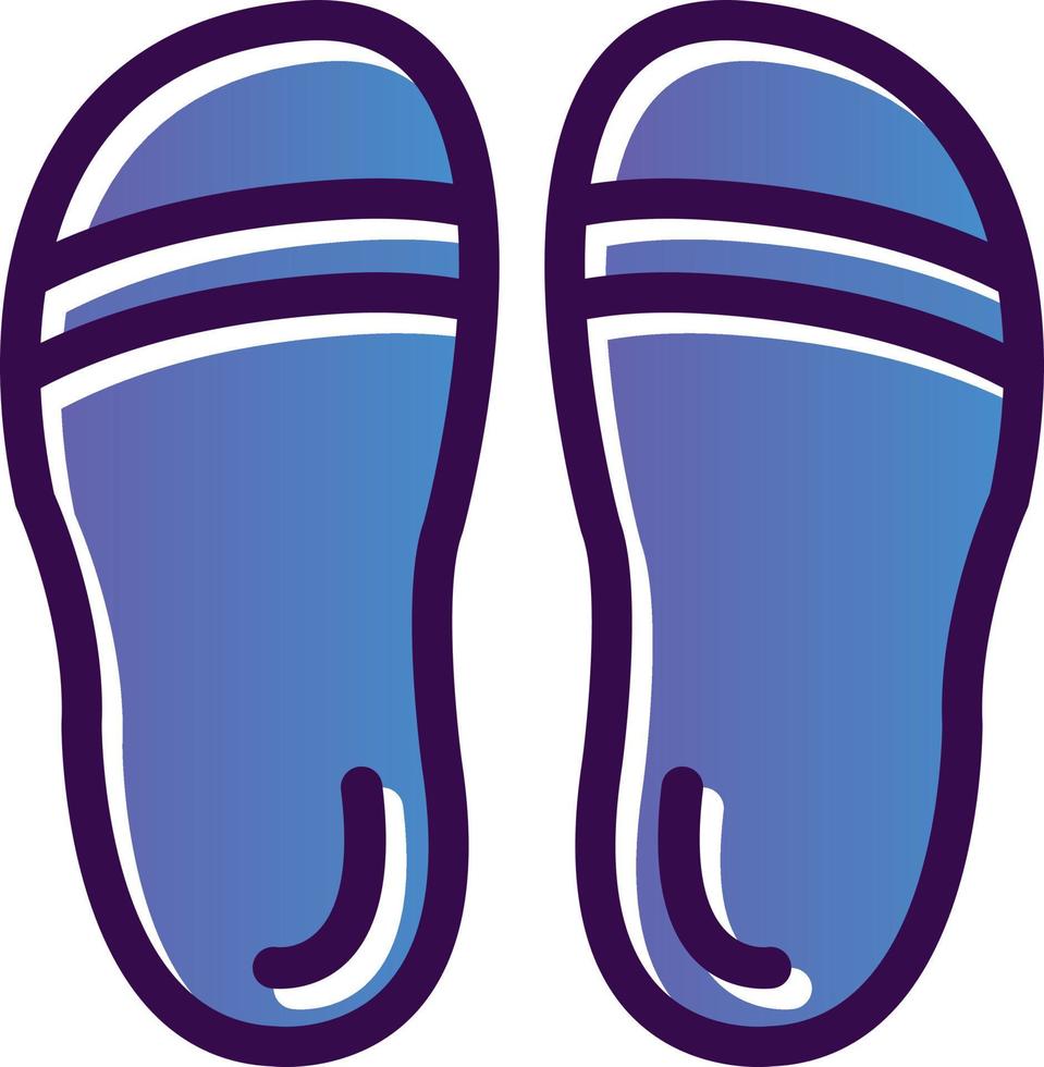 Slipper Vector Icon Design