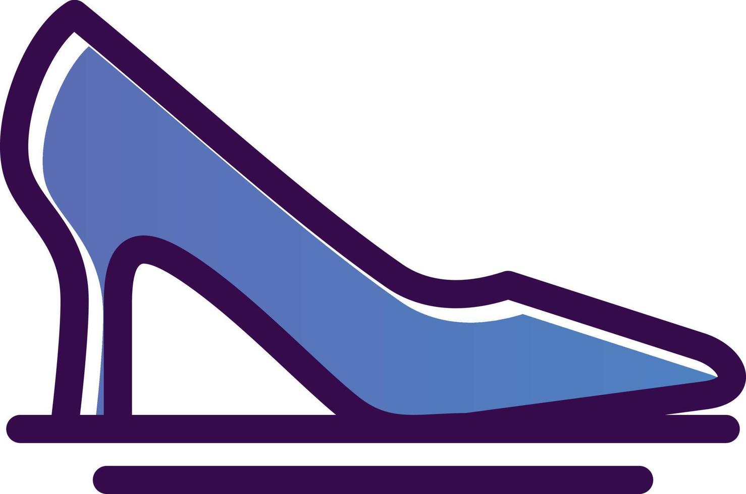 High Heel Vector Icon Design