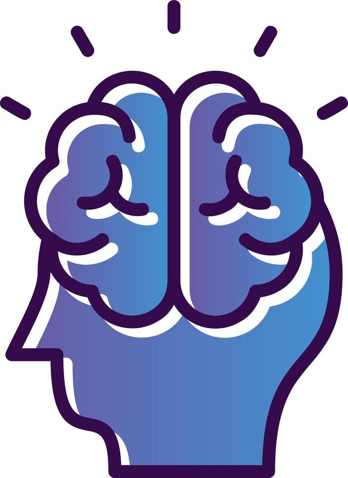 Mental Control Vector Icon Design