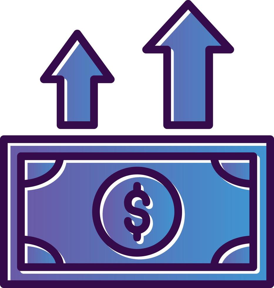 Profits Vector Icon Design