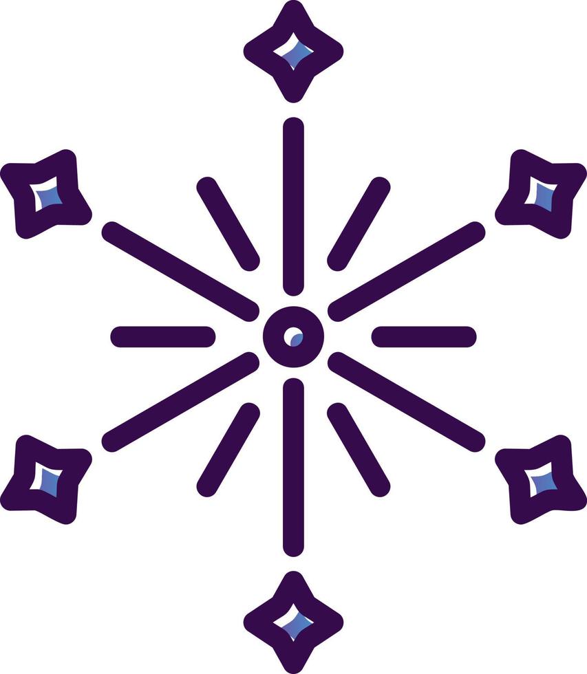 Fireworks Vector Icon Design