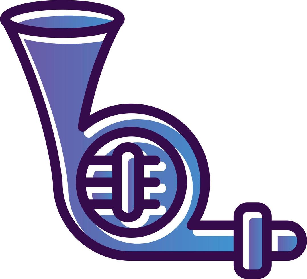 Horn Vector Icon Design