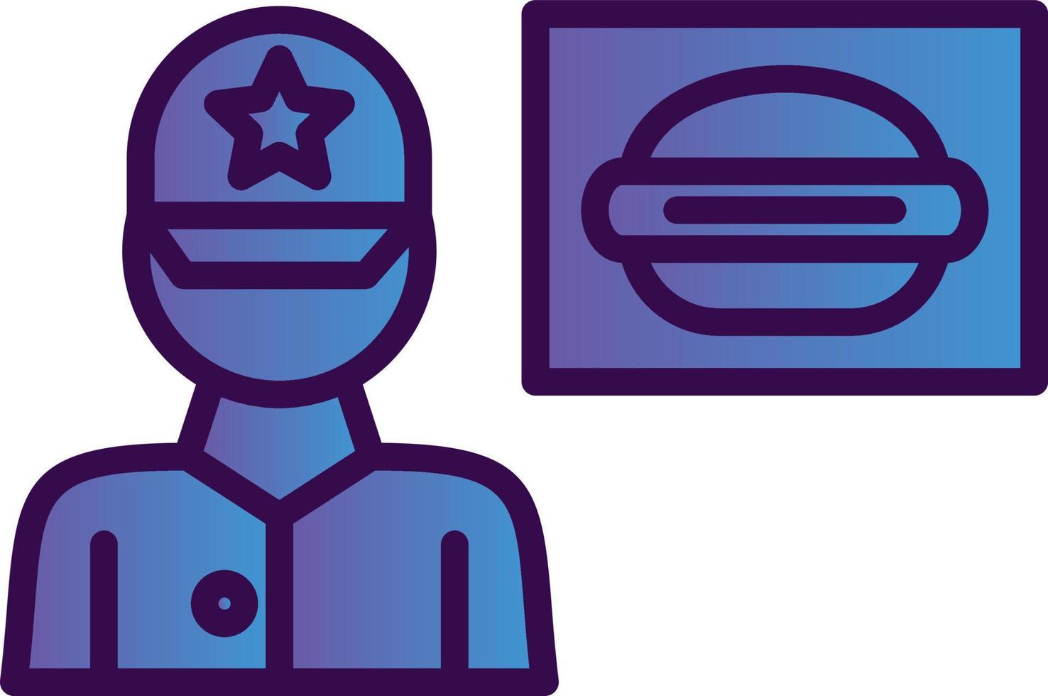 Delivery Man Vector Icon Design