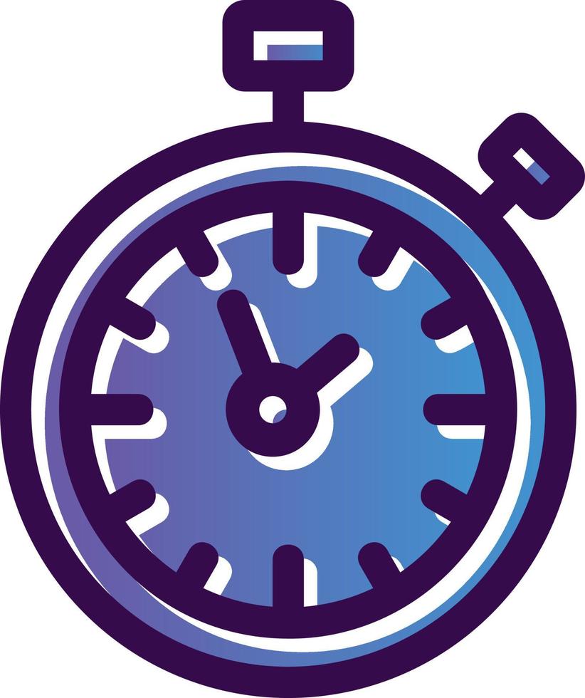 Timer Vector Icon Design