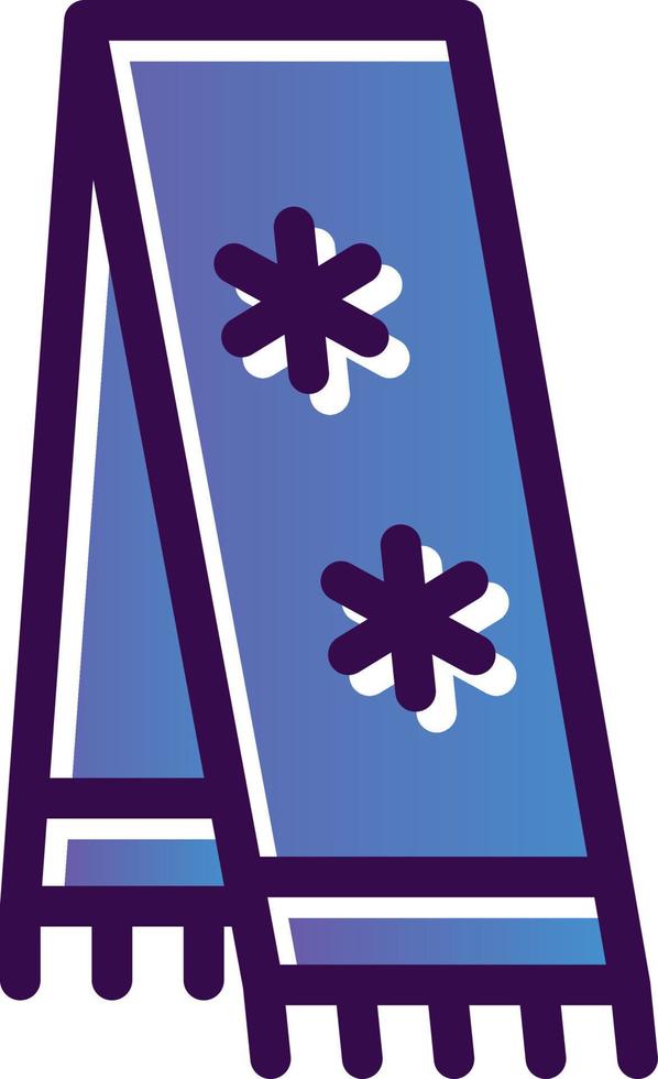 Scarf Vector Icon Design