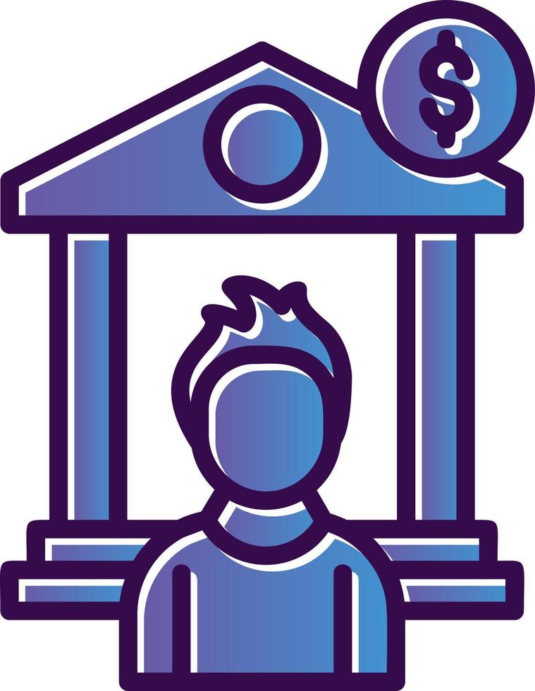 Personal Banking Vector Icon Design