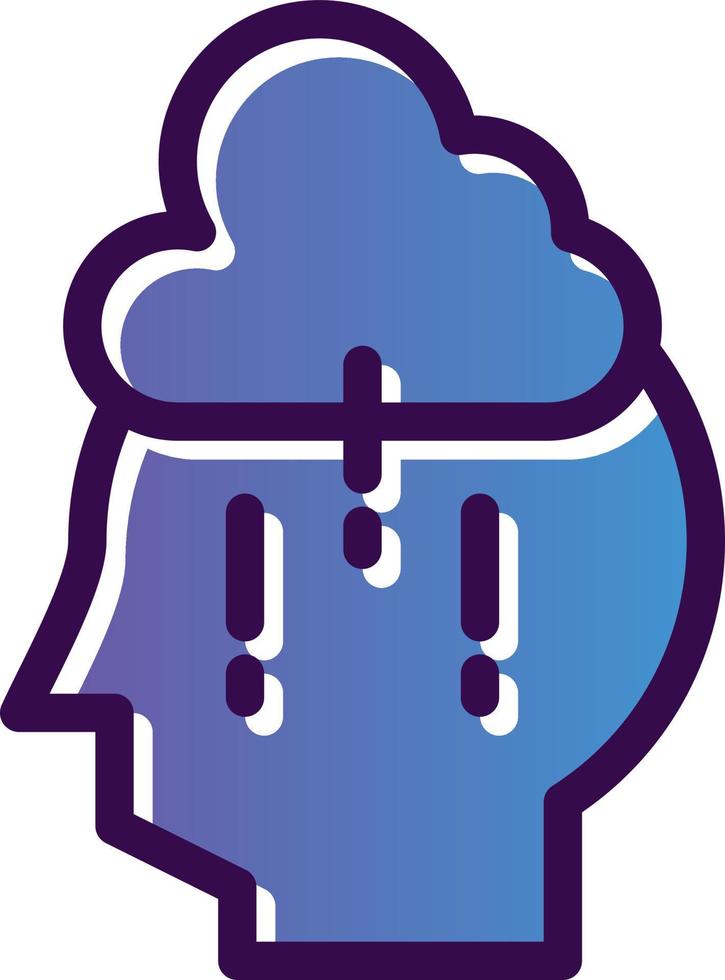 Distress Vector Icon Design