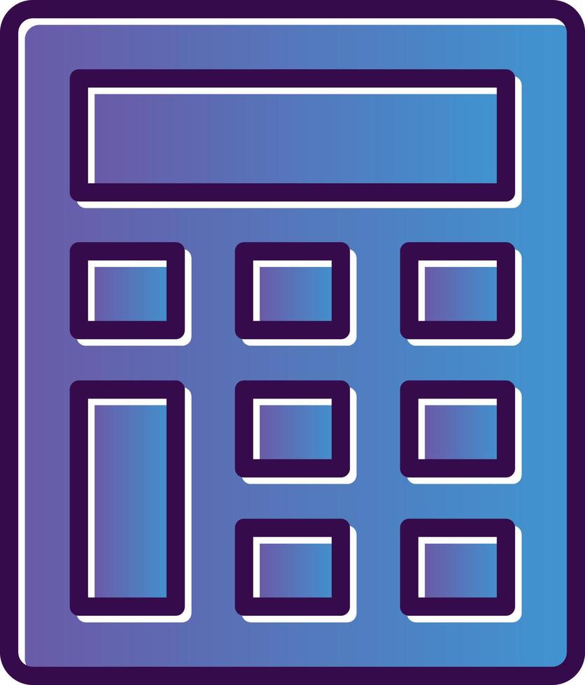 Calculator Vector Icon Design
