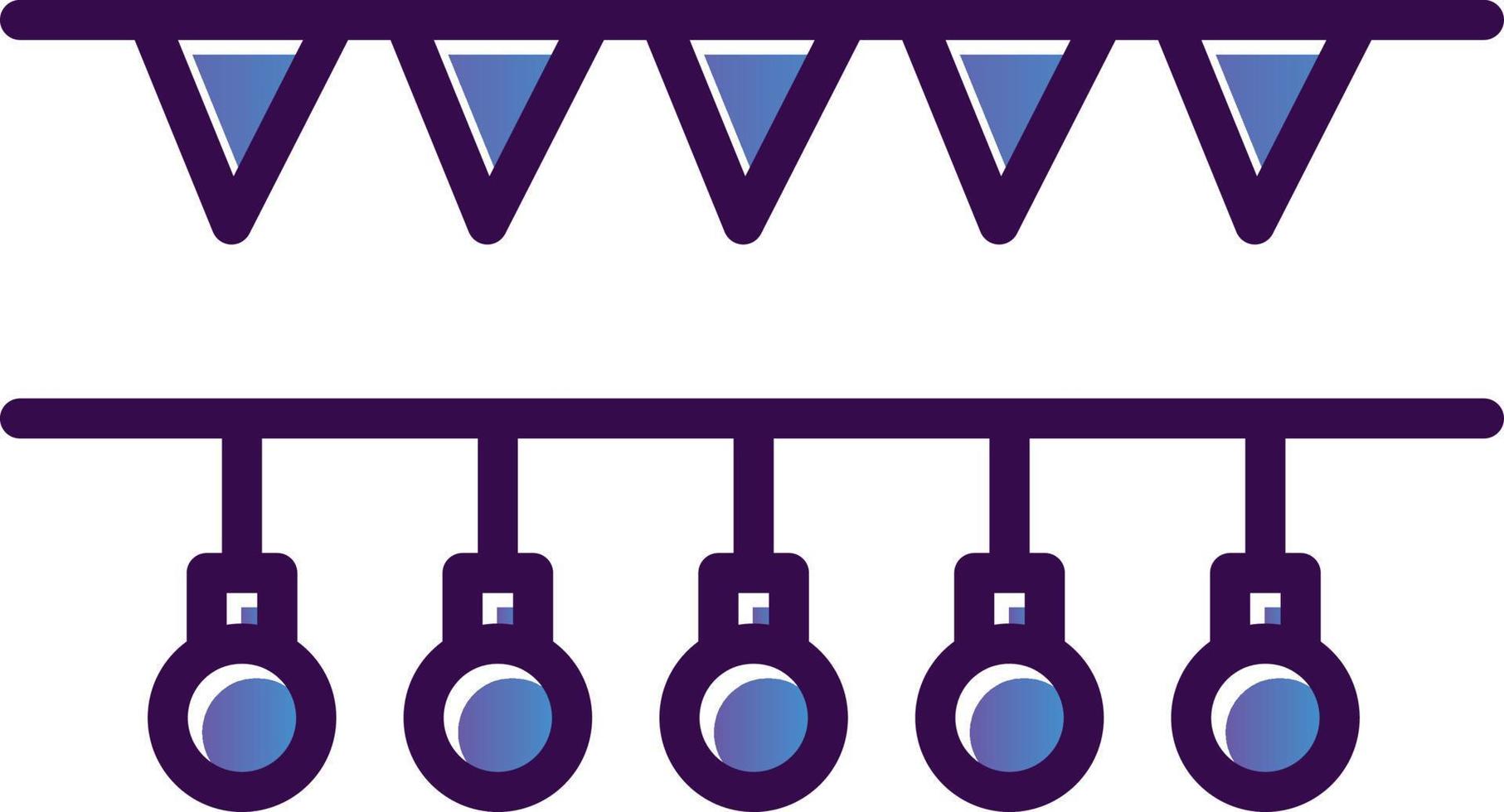 Garland Vector Icon Design