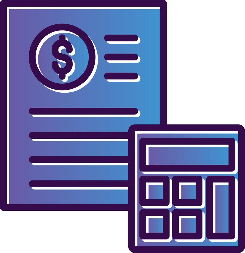 Budget Vector Icon Design