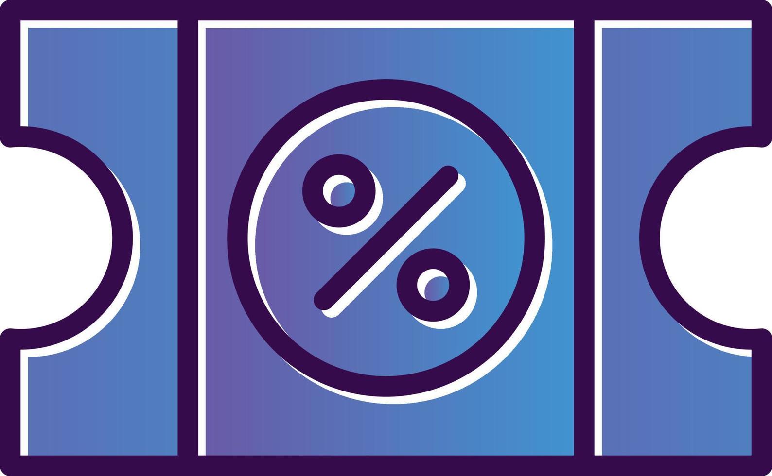 Discount Coupon Vector Icon Design
