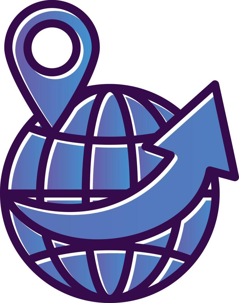 Worldwide Shipping Vector Icon Design