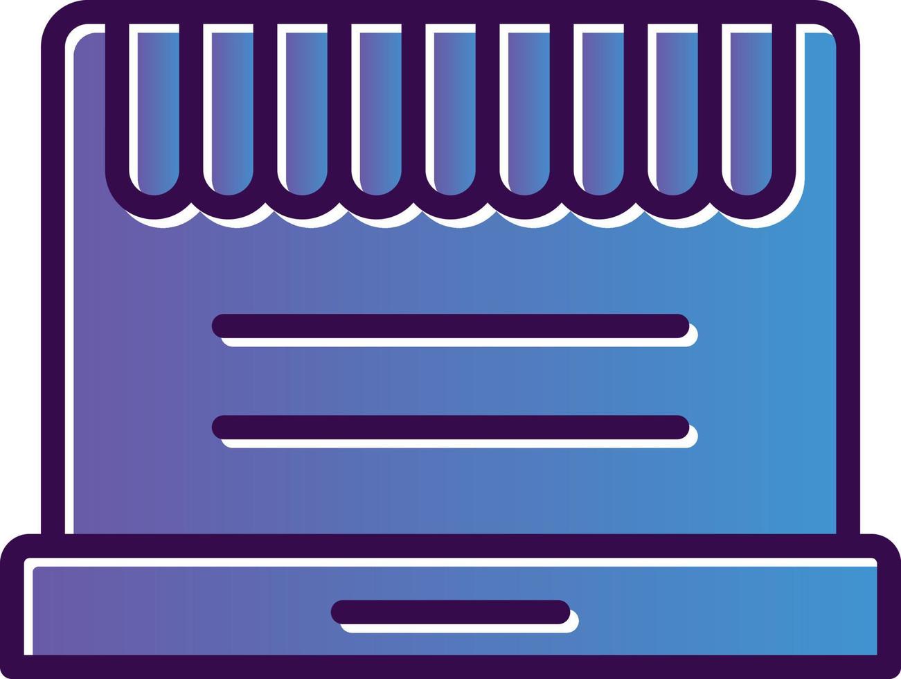 Online Store Vector Icon Design