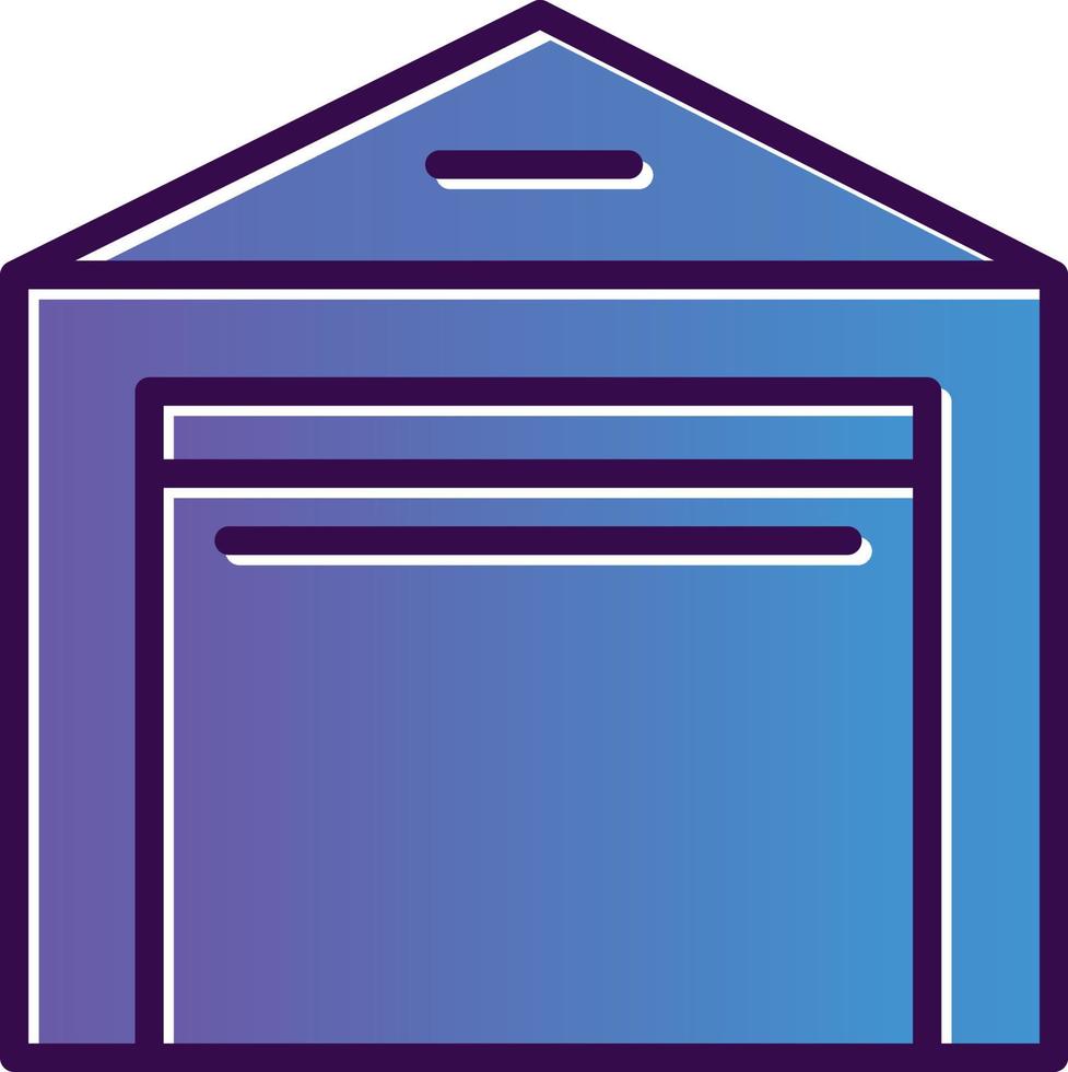 Warehouse Vector Icon Design
