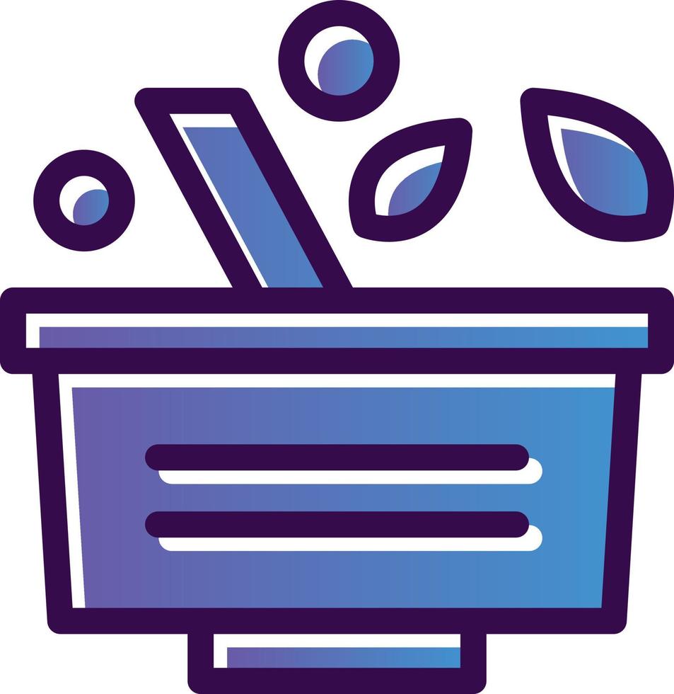 Mortar Vector Icon Design