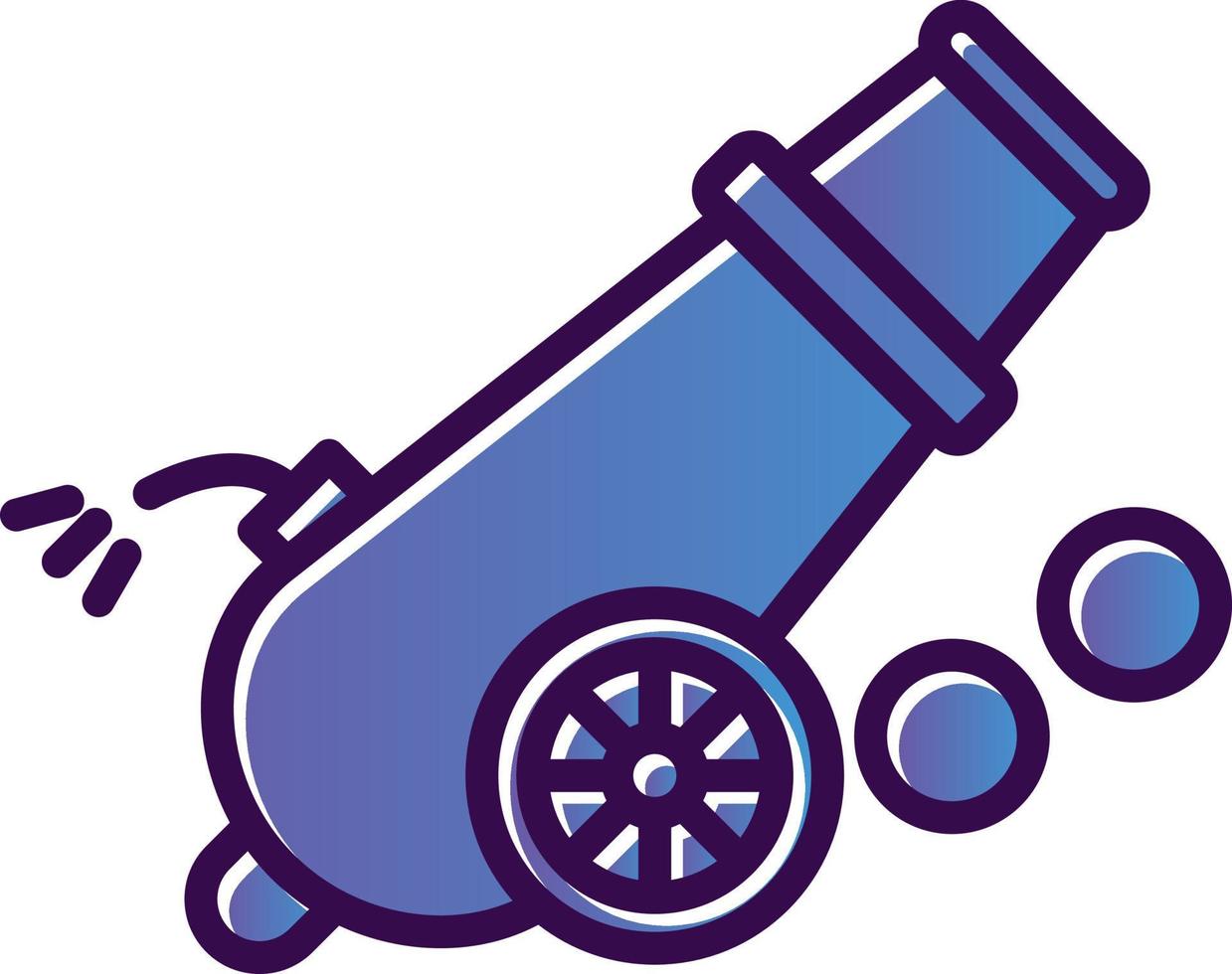 Cannon Vector Icon Design