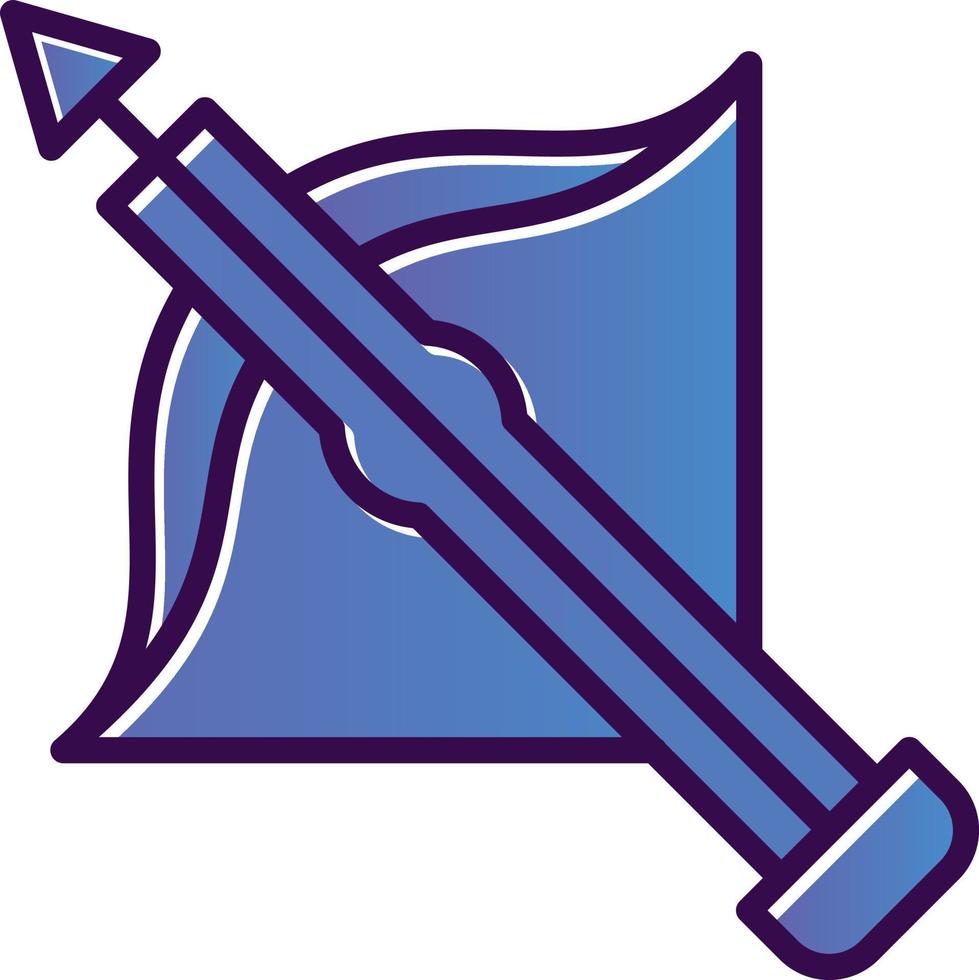 Crossbow Vector Icon Design