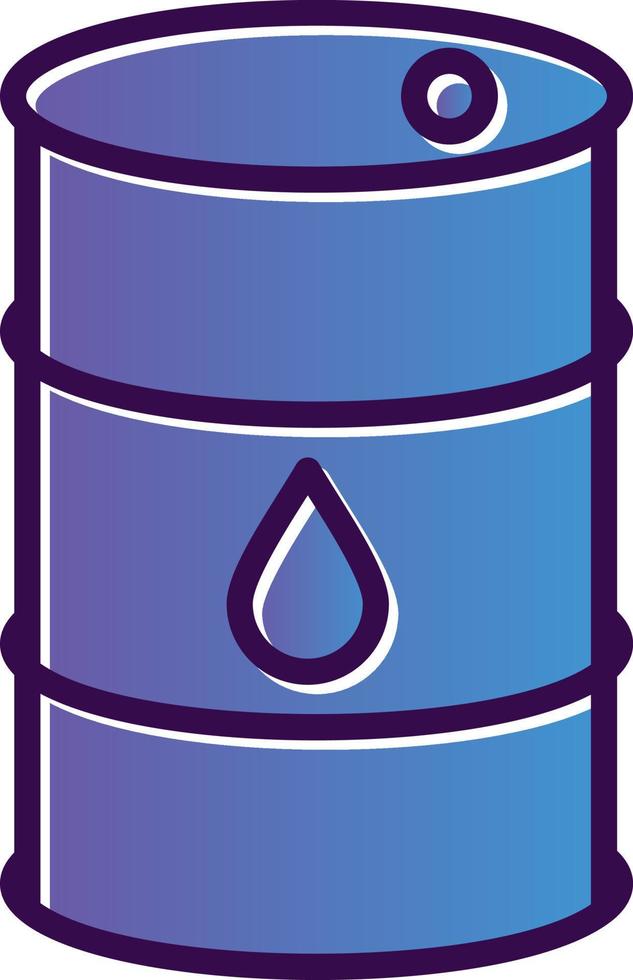 Oil Barrell Vector Icon Design