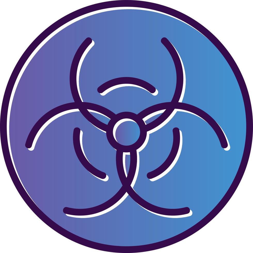 Biohazard Vector Icon Design