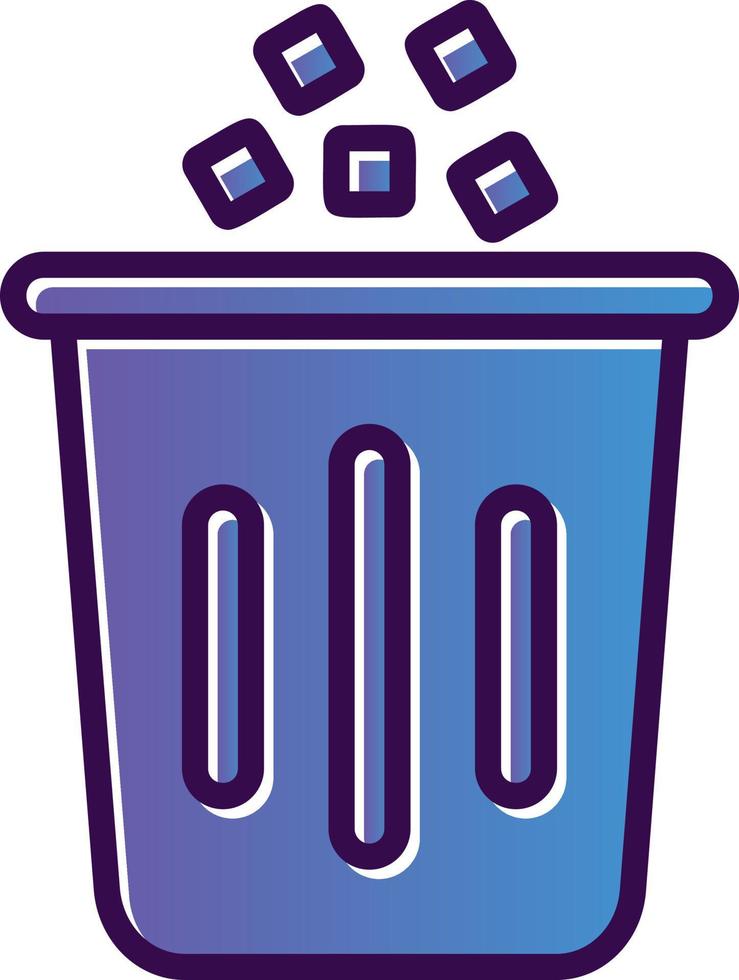 Litter Vector Icon Design