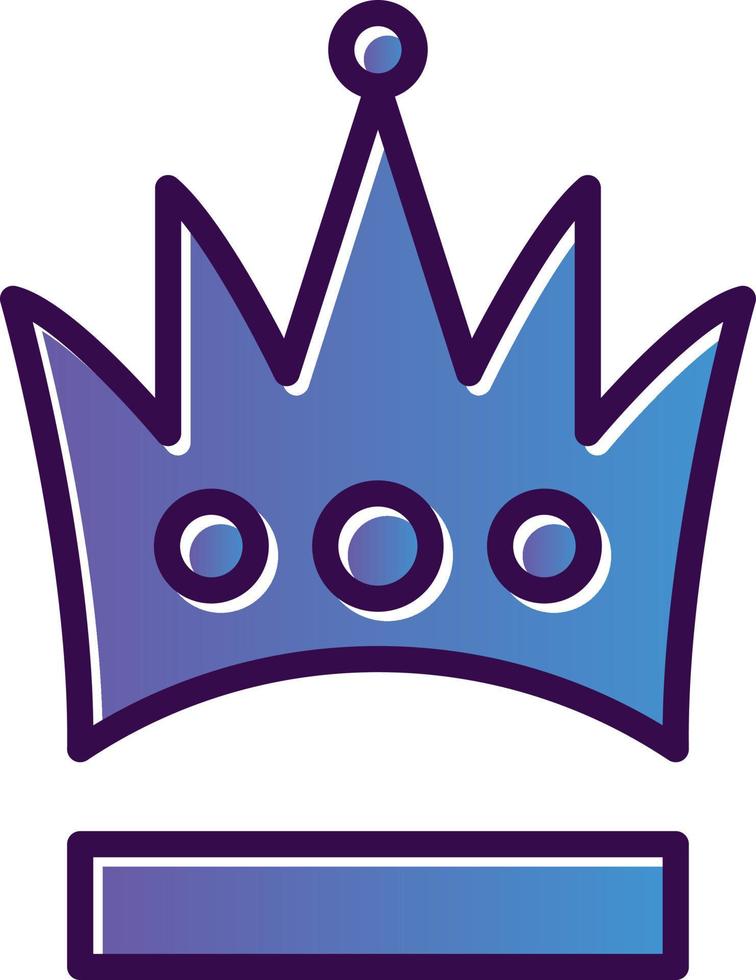 Crown Vector Icon Design