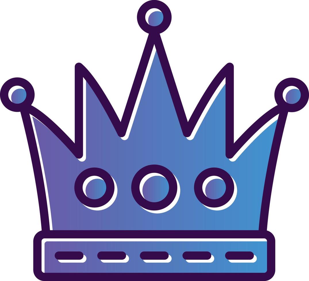 King Crown Vector Icon Design