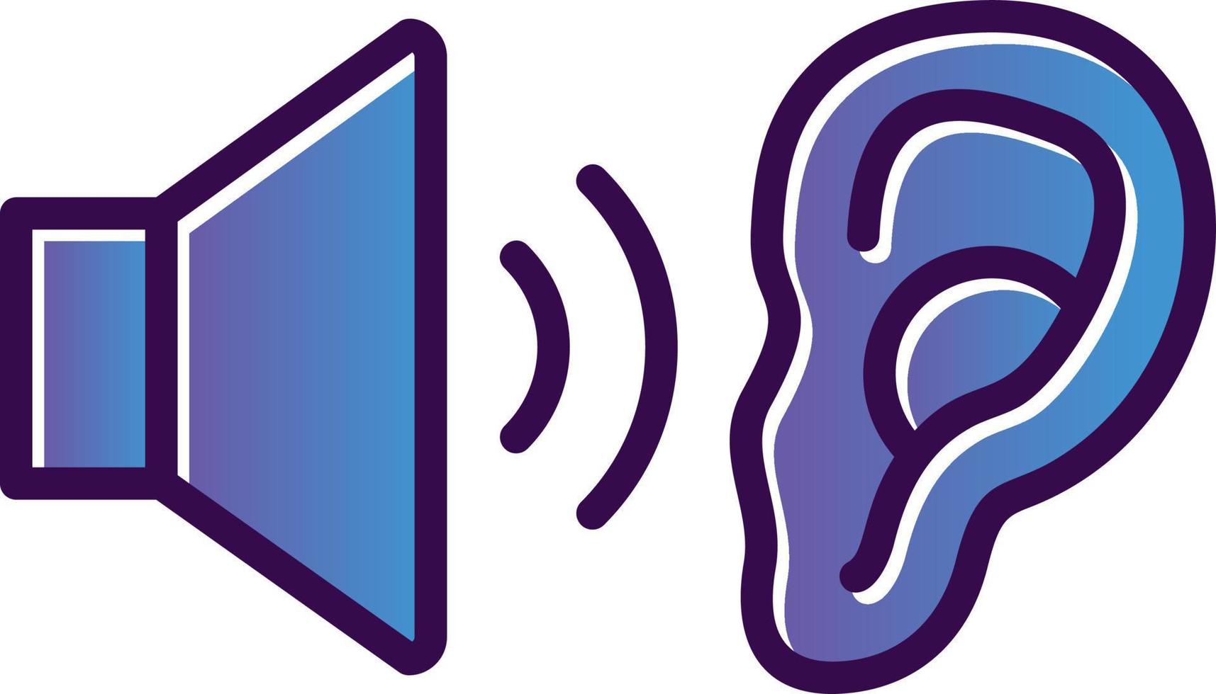 Noise Pollution Vector Icon Design