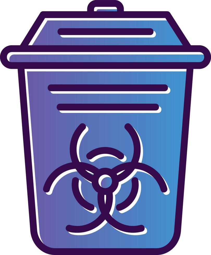Toxic Waste Vector Icon Design
