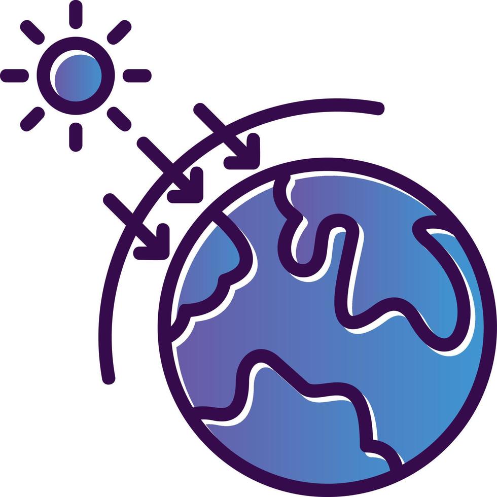 Greenhouse Effect Vector Icon Design